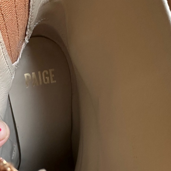 🌸PAIGE🌸 Farah Square Toe Bootie In Cognac Boots Size:10 - Picture 15 of 16